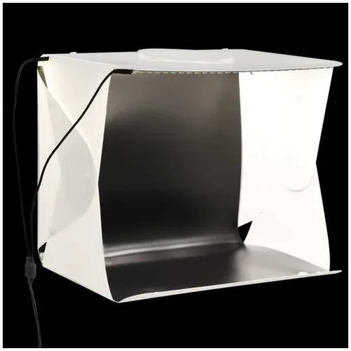  Zložljiv LED svetlobni šotor za foto studio 40x34x37cm p