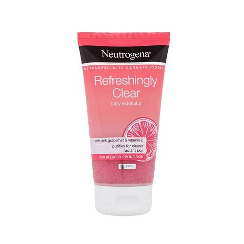 Neutrogena refreshingly clear daily exfoliator osvežilni piling za problematično kožo 150 ml za ženske Slike