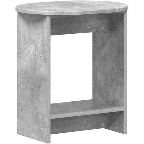  Bocni stol Betonska siva 50 x 39,5 x 55 cm Konstruirano drvo Slike