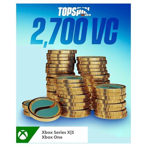  topspin 2K25 2,700 virtual currency pack (dlc) xbox live key global Cene