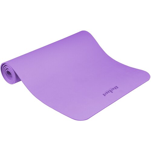 Rebel ACTIVE Strunjača prostirka za jogu, pilates i fitnes, 183x61cm debljina 1cm TPE ljubičasta RBA-3158-PU Slike
