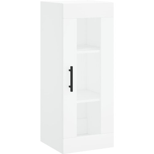 Maison Chic Stenska omarica - Zidna omarica bela 34,5x34x90 cm iu470, (22062994) Slike