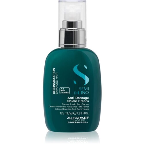 ALFAPARF MILANO Semi di Lino Reconstruction Anti-damage Shield Cream regeneracijski balzam brez spiranja za normalne in odporne lase 125 ml Cene