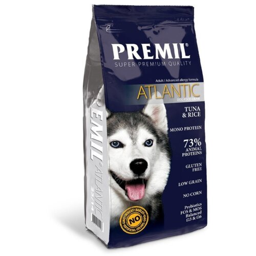 Premil Suva hrana za pse Atlantic tuna, 3kg Slike