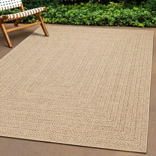 vidaXL Tepih ZIZUR 100 x 200 cm s izgledom jute unutarnji i vanjski