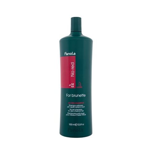 Fanola no red shampoo for brunette &amp;scaron;ampon za vse vrste las 1000 ml za ženske Slike