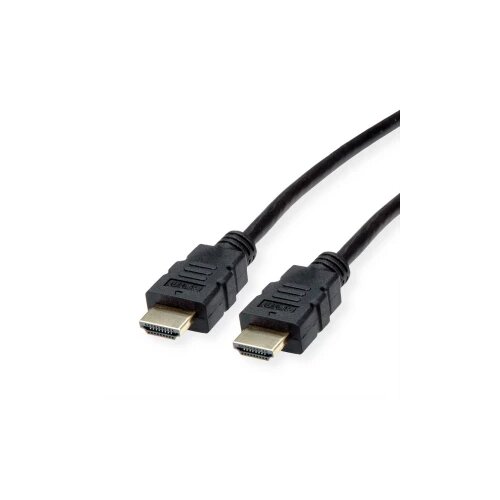 Roline HDMI priključni kabel HDMI-A vtič 1.00 m črna 11.04.5930 #####4K UHD\, zaščiten HDMI kabel, (20421252) Cene