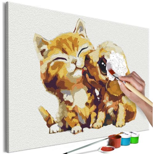  Slika za samostalno slikanje - Non-Obvious Love 60x40 Slike