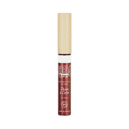 SO’BiO étic Shine & Color balzam za ustnice - 43 Rouge corail Cene