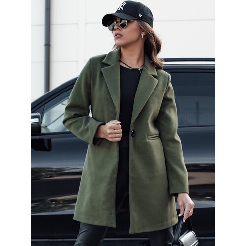 DStreet Women&amp;#039;s autumn single-breasted coat MINTER olive Slike
