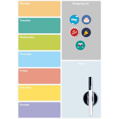 Balvi Magnetna tabla 30x42 cm Week Planner – Cijene