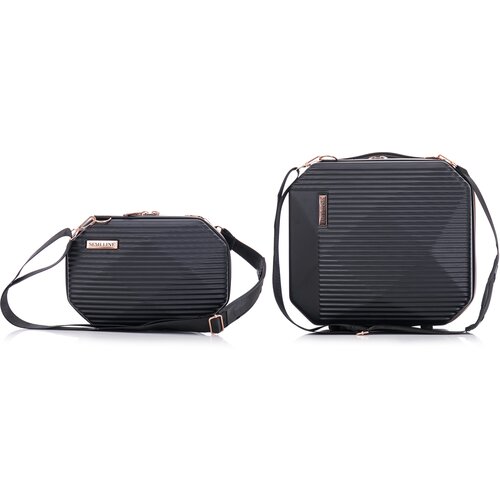 Semiline Woman&amp;#039;s ABS Handbag+Cosmetic Bag Set T5821-6 Slike