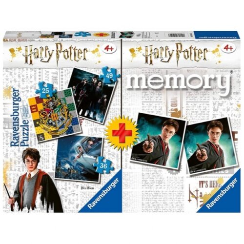 Ravensburger puzzle (slagalice) - Memorija I puzzla Harry Poter Cene