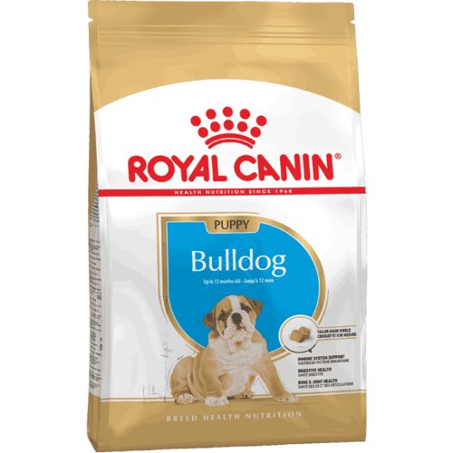 Royal Canin Breed Nutrition Buldog Puppy - 3 kg Slike