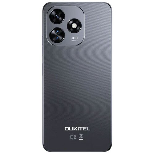 Oukitel C51 black smart phone4G/Octa-Core/6.8"HD/128GB/6+12GB/13M/5MP/5150mAh/Android 13 Cene