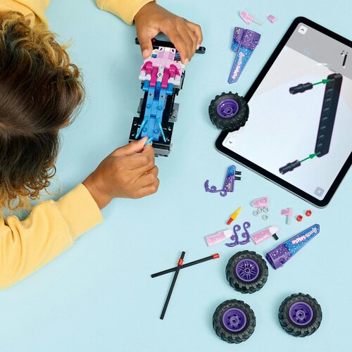 Lego LEGO&amp;reg; Technic - Monster Jam&amp;trade; Sparkle Smash&amp;trade; z motorjem na poteg (42220) Slike