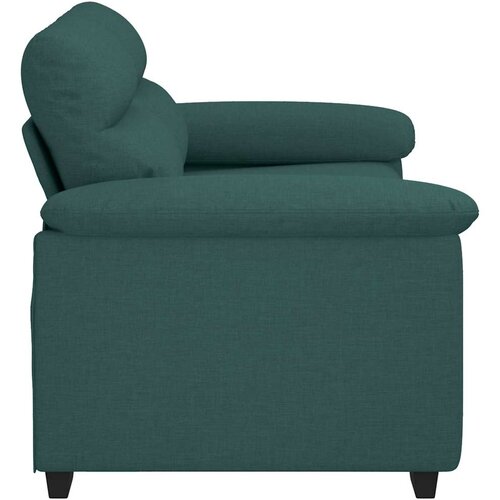  Dvosjed Sofa Tamnozelena 160x81x84 cm Tkanina Slike
