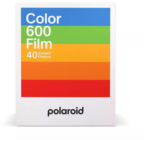 Polaroid Kolor film za 600 instant kamere, 40 komada, Beli okvir Slike