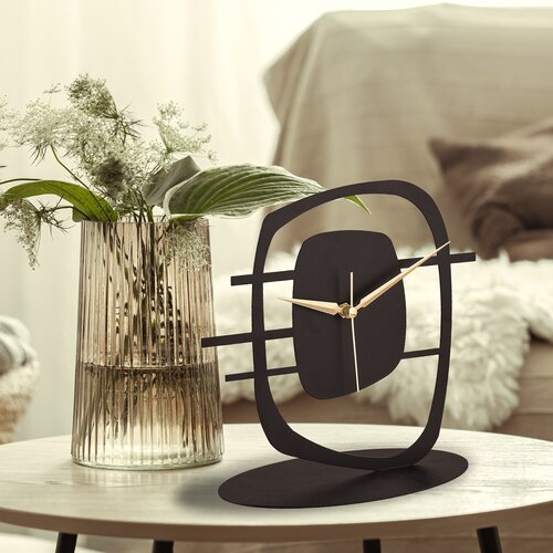 Opviq sat 21cm Crni Slike