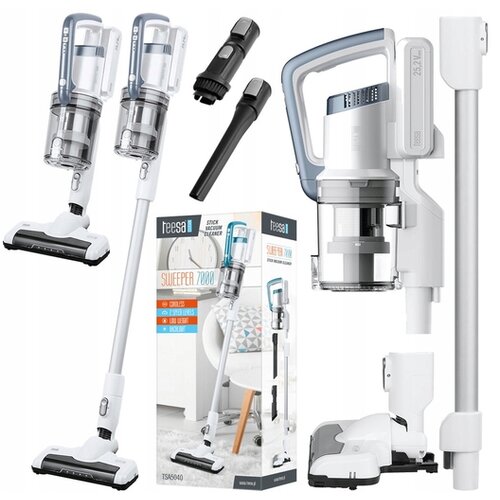 Teesa 2v1 150W aku. brezžični pokončni sesalnik LED SWEEPER 7000 TSA5040 Cene
