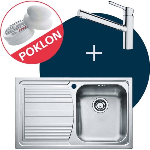 Franke set sudoper LLX 611 lijevi + slavina Orbit + poklon pasta Cijene