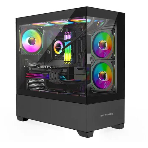 BIT FORCE računalo GAMER PC R79060, Ryzen 7 7800X3D, 32GB DDR5, 1TB SSD, RX 9060 XT 16GB, WiFi, W11P Cijene