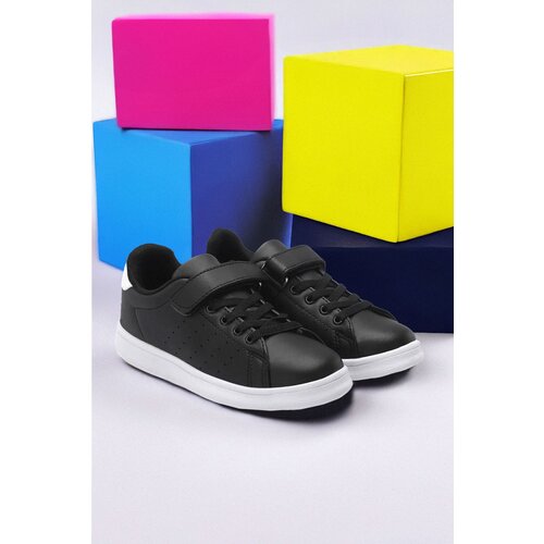 Trendyol Black Single Velcro Children Unisex Kids Sneakers Cene