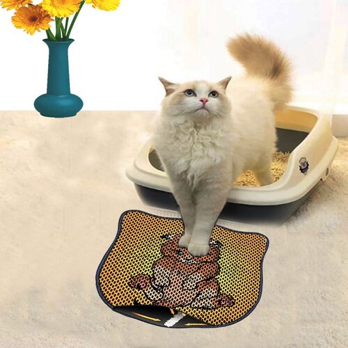 WALLXPERT Kdkafa0194 multicolor cat litter mat Cene