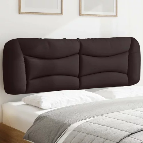 Jastuk za uzglavlje tamnosmeđi 160 cm od tkanine