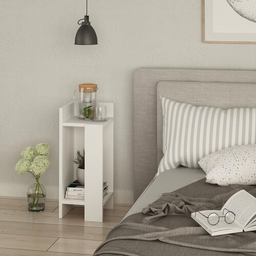 Hanah home Elos left - White nočna omarica, (21268303) Cene