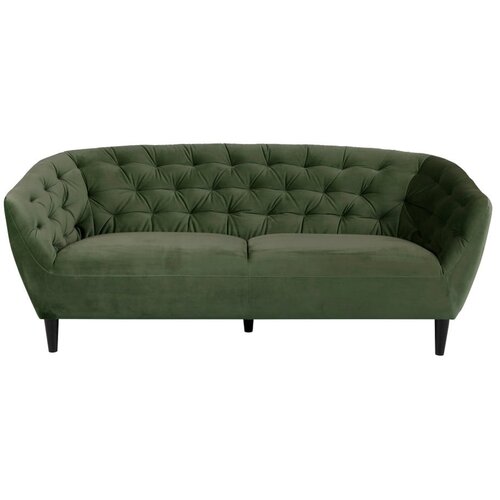 Actona zelena bar&amp;scaron;unasta sofa Ria, 191 cm Slike