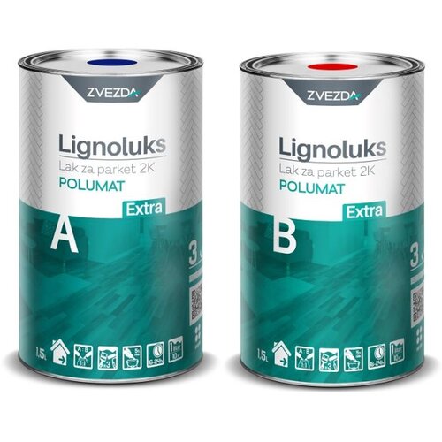 Madras doo Beograd Lignoluks EXTRA A+B P.MAT 1.5+1.5l Cene