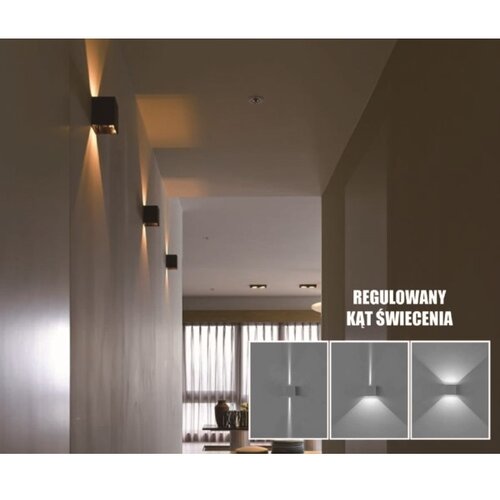  LED spolja&amp;scaron;nje zidno svetlo KREON 2xLED/3W/230V IP54 4000K crno Slike