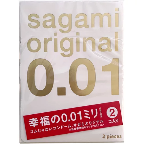 Sagami original 0.01 2 pack