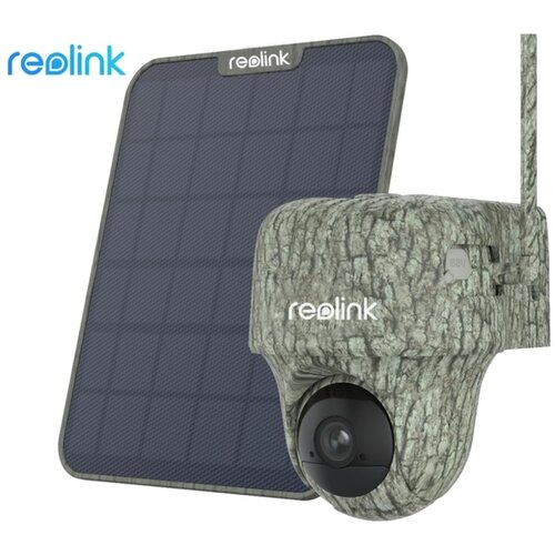 Reolink G450 sa solarnim panelom, kamuflažna 4G battery kamera, outdoor Cene