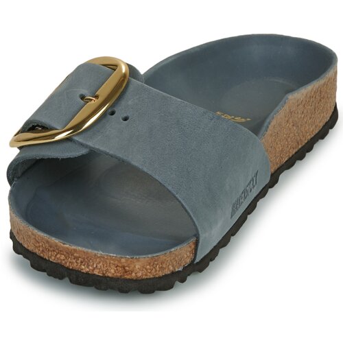 Birkenstock Natikači Madrid Big Buckle Modra Cene