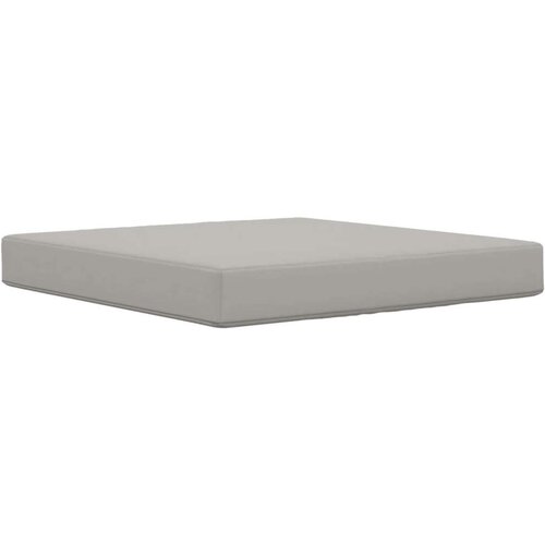  Jastuk za vanjsku sofU 3 pcs Sivi Poliester - Sivi 80 x 80 cm 1x sjedalo +1x naslon +1x bočna strana (2D s bartagom) Slike