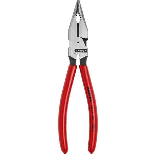 Knipex kombinovana &amp;scaron;pic kle&amp;scaron;ta 185mm, sa gumiranim ručkama (08 21 185) Slike