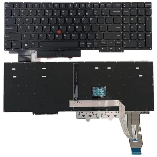  Tastature za laptop Lenovo Thinkpad E15 Gen 1/2/3/4 mali enter sa backlightom i pointerom Slike