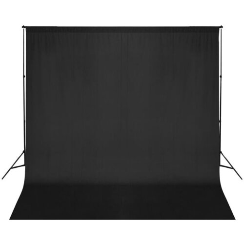  Podporni sistem za ozadje 600 x 300 cm črne barve Slike