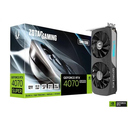 Zotac Grafička karta GAMING GeForce RTX 4070 Super Twin Edge 12GB DDR6 192 bit HDMI/3xDP Slike