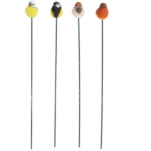 Esschert Design Vrtni kolci u setu 4 kom od polyresina Bird – Cijene