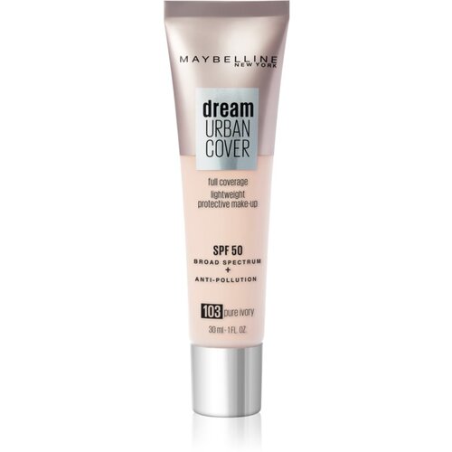 Maybelline dream Urban Cover SPF50 visoko prekrivni puder s uv zaštitom 30 ml nijansa 103 Pure Ivory Cijene