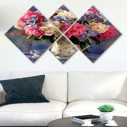 Wallity slika 4MDF1428171965, 60x115 cm, 4 dijela Cijene