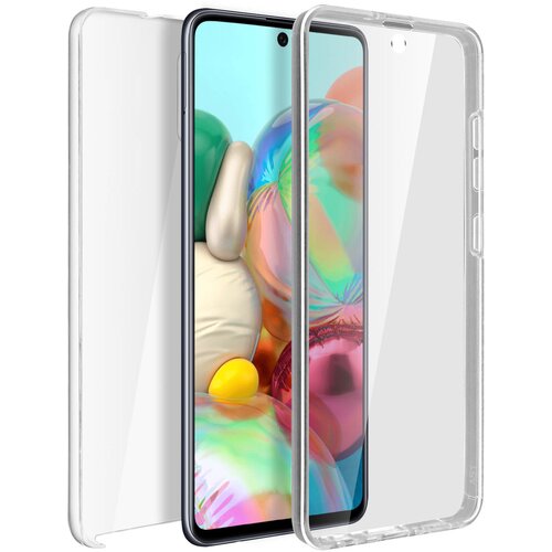 AVIZAR Integralna lupina: mehka sprednja stran in trda zadnja stran - prozorna str. Samsung Galaxy A71, (20599691) Cene