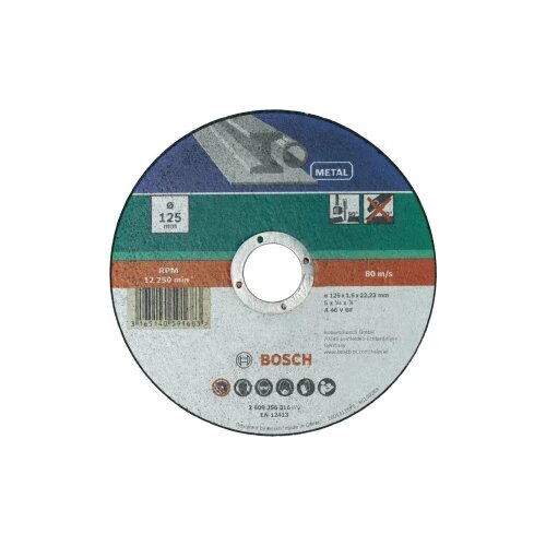 Bosch Rezna ploča 2609256315, 115&times;2,5&times;22.23 mm, Metal, 10 komada Cene