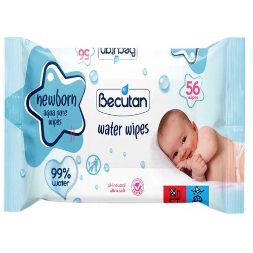 Becutan vlažne maramice Aqua 56/1 dečije Slike