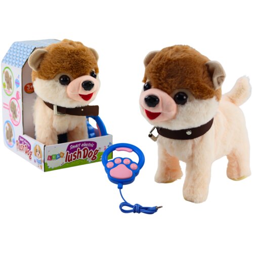  Interaktivni pas na uzici hoda, ple&amp;scaron;e i pjeva - bijelo/bež Slike