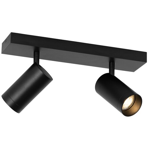 QAZQA Smart plafondspot zwart verstelbaar 2-lichts incl. 2 Wifi GU10 50mm - Jeana Luxe Cene