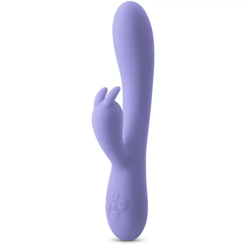 Ns Novelties Inya Luv Bunny - punjivi vibrator za klitoris (ljubičasti)